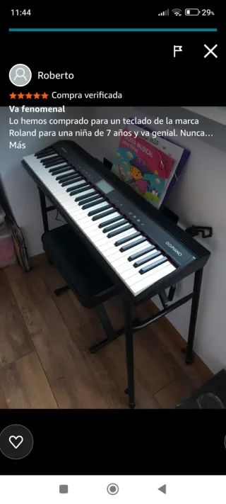 Soporte Teclado Tiger Ajustable