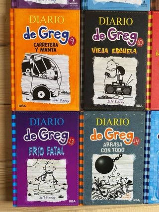 Colección Completa Diario de Greg Libros 1 al 16