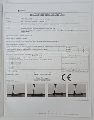 Patinete Eléctrico Xiaomi 4