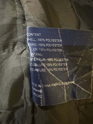 Chaqueta Cortavientos Impermeable Nautica Negra