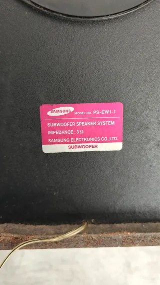 Subwoofer Samsung Negro