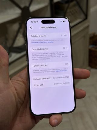 iPhone 15 Pro 128GB Titanio Natural