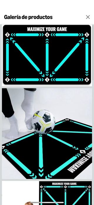 Esterilla de entrenamiento Maximize Your Game