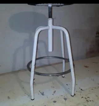 Seduta per sgabello tecnico vintage seduta