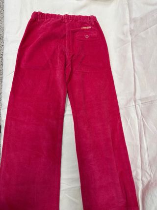 Pantalón de pana fucsia para niña