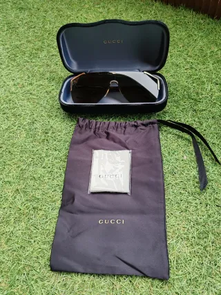 Gafas de sol Gucci GG0584S-002 Carey/Oro