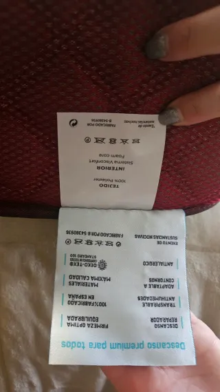 Colchón Nuevo Nalui 70x190 cm