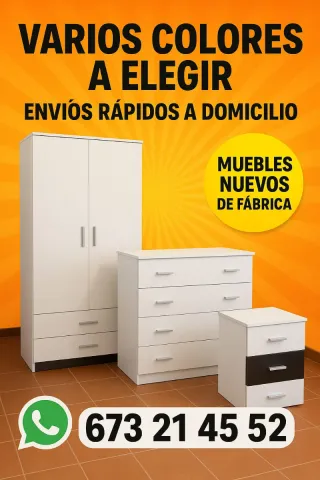 Armarios nuevos 2, 3 y 4 puertas – Entrega rapida