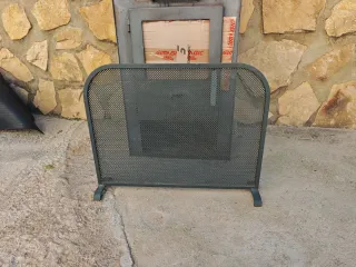 Chimenea de chapa acero grueso con tuberia