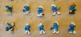 30 Puffi Pejo/Schleich con mancanze