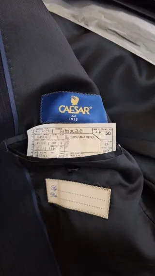 Abito Cesar taglia 50 righe blu