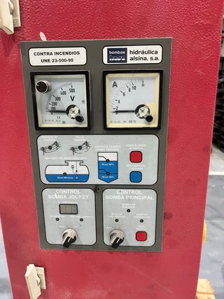 Grupo Contraincendios Bomba Presión