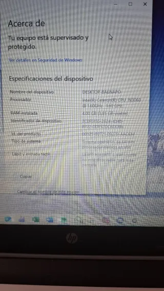 Portátil HP Pavilion.