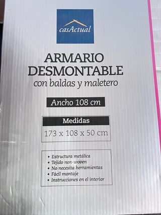 Armario Desmontable Casactual 108cm