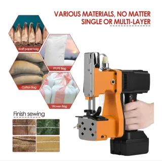 Máquina de coser sacos portátil