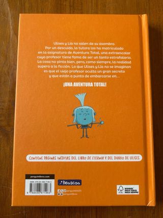 Libro Aventura Total el secreto del profesor