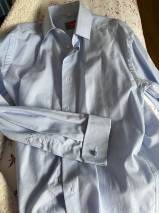 Traje azul de comunión para  niño