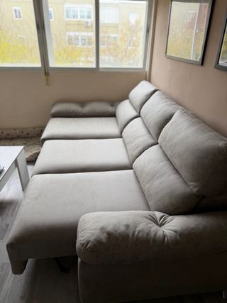 Sofá Chaiselongue Gris