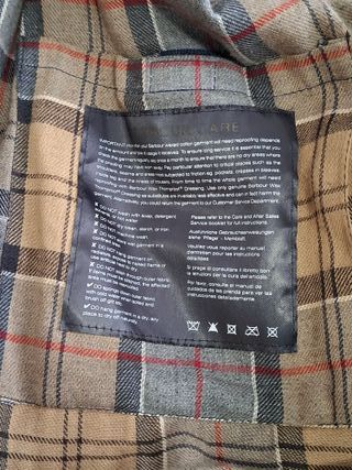 Barbour Bedale Talla 48/122 Azul