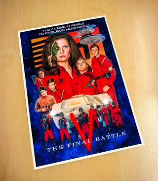 Poster serie TV V La Batalla Final