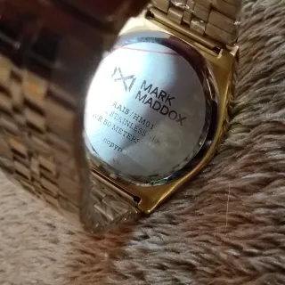 Reloj Mark Maddox Dorado y Blanco