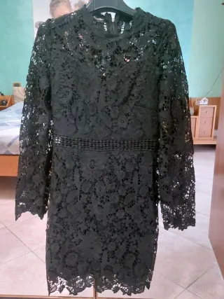 Abito donna pizzo nero