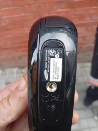 Videocámara Samsung SMX Negra