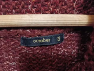 Vestido lana sin mangas cuello alto