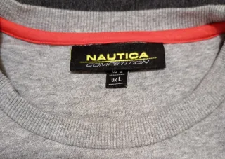 Sudadera Nautica Competition Gris Talla L