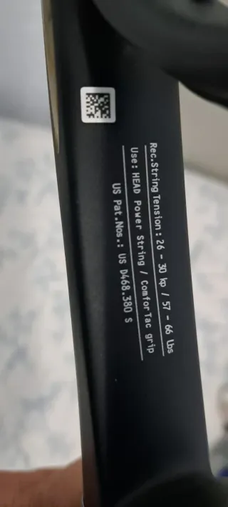 Raqueta Tenis Head Intelligence is12 con su estuch