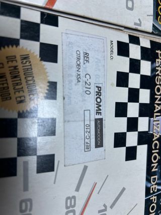 kit de personalización de tu cuenta kilómetros