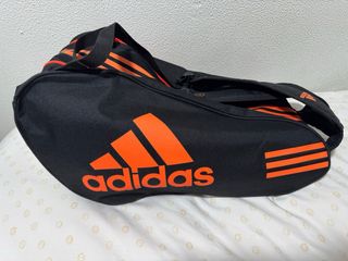 Paletero Adidas Negro y Naranja