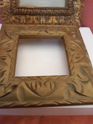 2 Marcos Antiguos Dorados