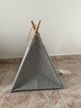 Caseta para gatos de fieltro