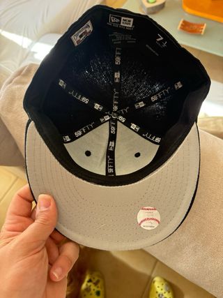 Gorra New Era Sox Negra Talla 7 1/2