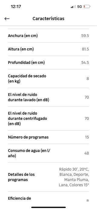 Lavadora Whirlpool 8kg