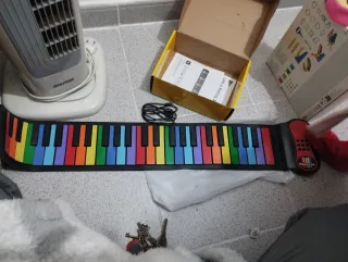 Piano enrollable infantil Like a Rolling Star