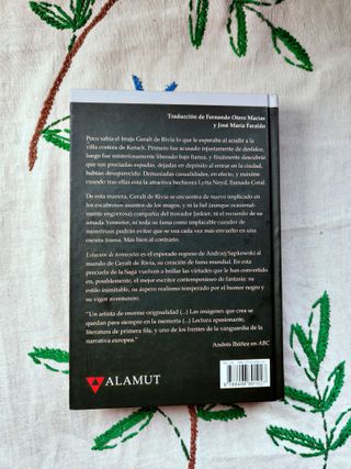 Estación de Tormentas. Geralt Rivia. Tapa dura.