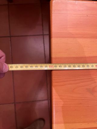 Mesa de madera maciza estilo provenzal