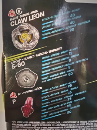 Beyblade X - Claw Leon 5-60P