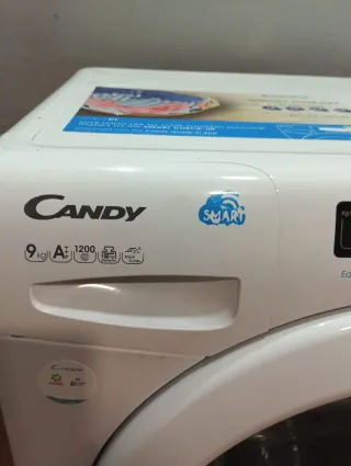 Lavadora Candy 9kg 1300rpm A+++