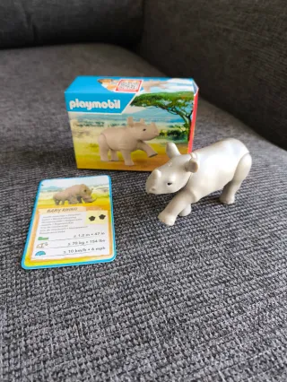 Playmobil Baby Rinoceronte McDonald's