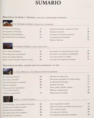 Libro grande 8 Maravillas del mundo