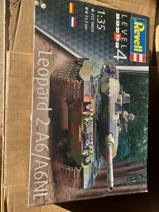 Maqueta Revell Leopard 2 A6/A6NL 1:35