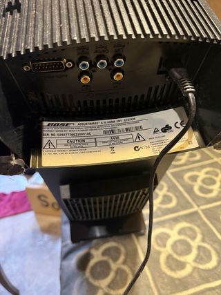 Sistema Altavoces Bose Acoustimass III