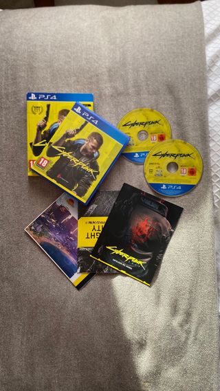 Cyberpunk 2077 PS4 Juego + Extras
