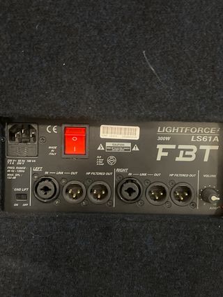 Subgrave FBT Amplificado 12 300 w