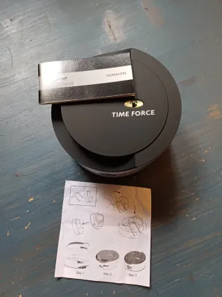 Reloj Mujer marca Time Force acero y negro