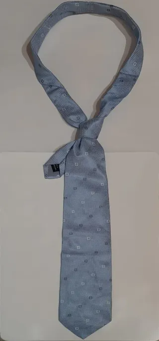 Corbata de hombre ANDREU 1840 Azul y Gris