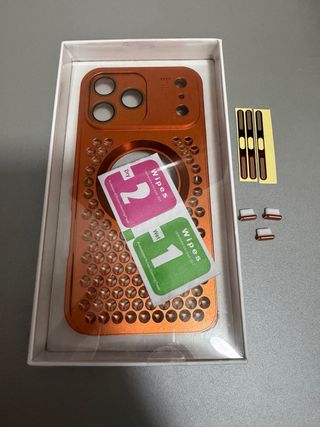 Funda Protectora iPhone 17  Pro Max aluminio